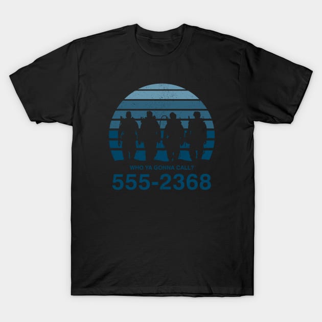 Who Ya Gonna Call? T-Shirt by manospd